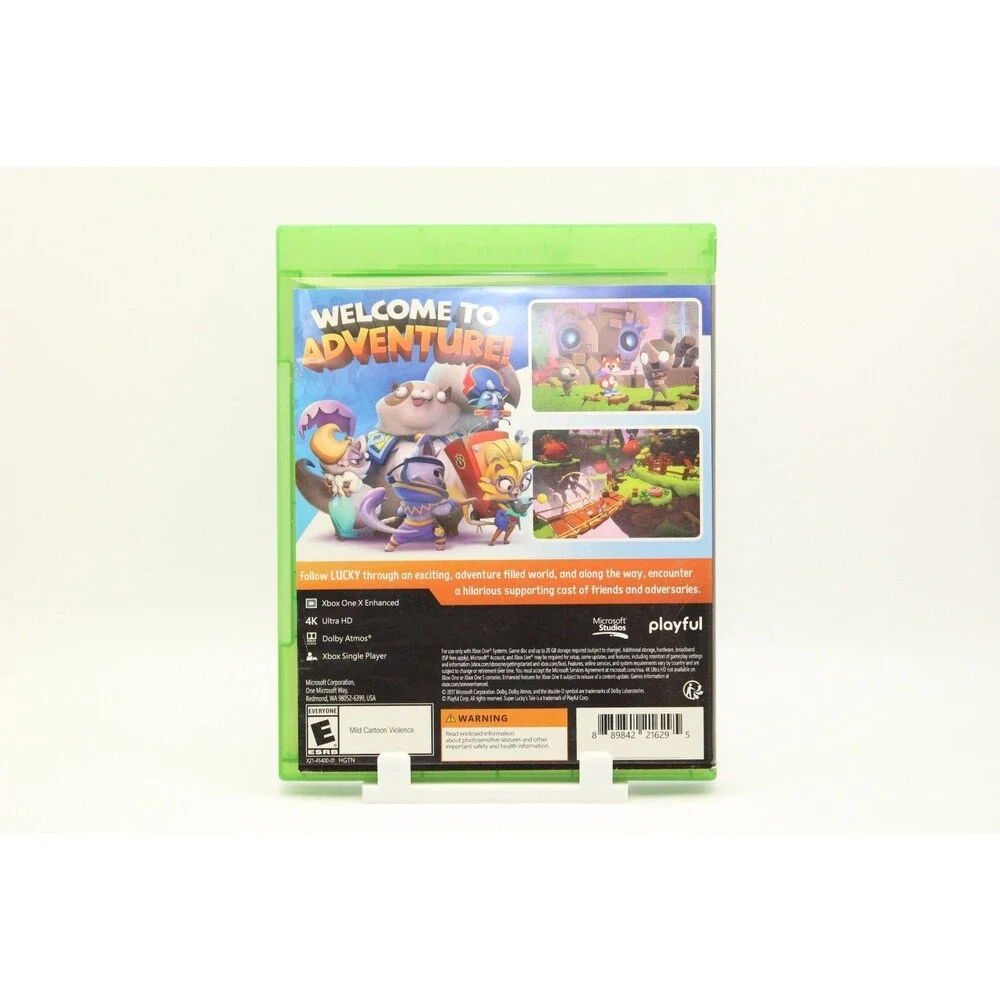 Super Lucky's Take - Microsoft Xbox One - Complete and Tested